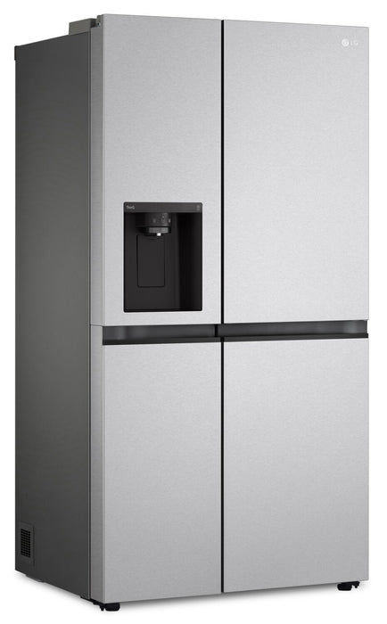 LG 36\" 23 Cu. Ft. Counter-Depth Side-by-Side Refrigerator with Ice and Water Dispenser - LS23C4230V