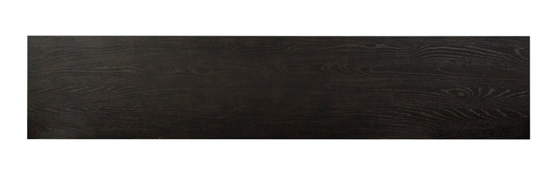 Cresset 84” Modern Solid Wood TV Stand with Storage and Cable Management for TVs up to 90\" - Coffee
