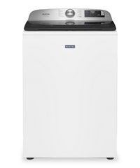 Maytag 6.0 Cu. Ft. Top-Load Washer and 7.4 Cu. Ft. Pet Pro Front Load Gas Dryer – White  