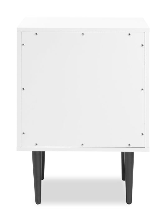 Brax Nightstand - White