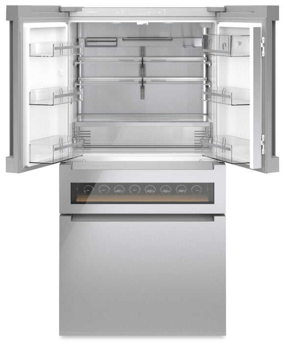 Bosch 20.5 Cu. Ft. French-Door Bottom Mount Refrigerator - B36CL81ENG 