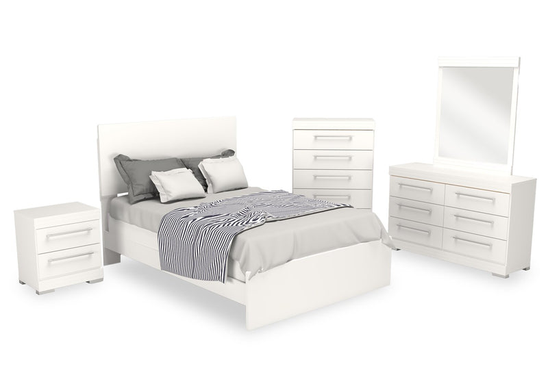 Riley Mirror – White
