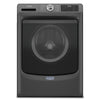 Maytag 5.5 Cu. Ft. Front-Load High-Efficiency Steam Washer - Volcano Black - Stackable - MHW6630MBK 