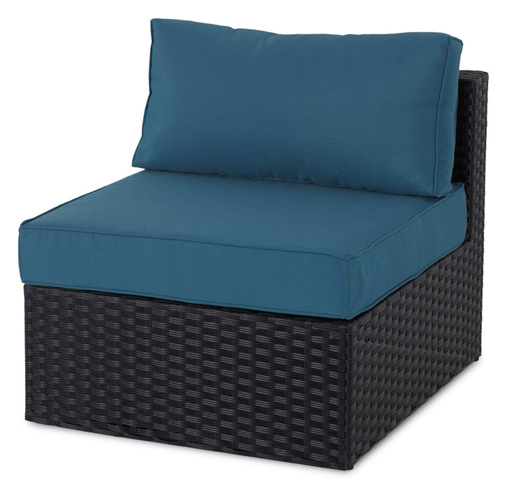 Barbados Armless Patio Chair – Blue
