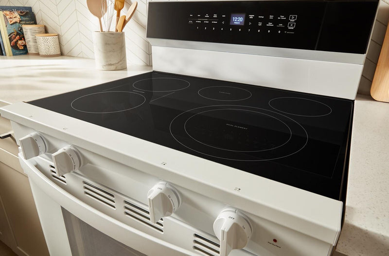Whirlpool 5.3 Cu. Ft. Electric Range with Air Fry and Self-Clean - White - YWFES7530RW