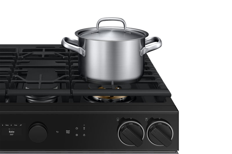 Samsung Bespoke 6 Cu. Ft. Gas Range with Oven Camera - NSG6DG8700SRAA 