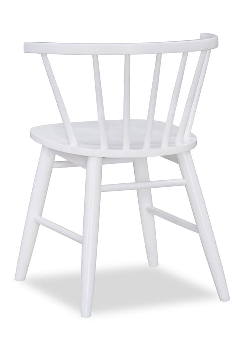 Remi Spindle Dining Chair - White