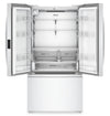 Whirlpool 36\" 24 Cu. Ft. True Counter Depth French Door Refrigerator – White - WRFC3036RW