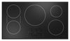 Cafe 36\" 5-Element Electric Cooktop - Black - CHP90361TBB 