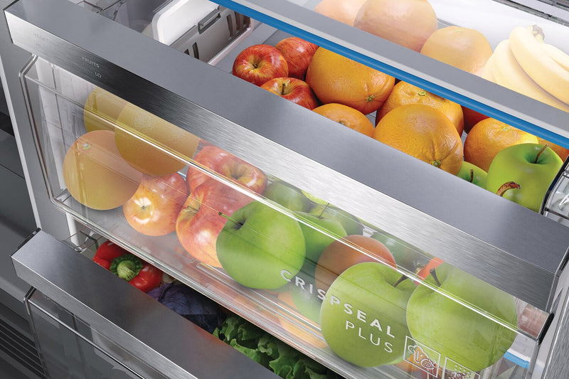 Frigidaire Professional 36.1\" 22.3 Cu. Ft. Counter-Depth Side-by-Side Refrigerator - Smudge-Proof® S… 