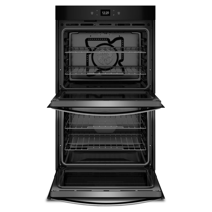 Whirlpool 27\" 8.6 Cu. Ft. Electric Double Wall Oven with Air Fry - Fingerprint Resistant Stainless S… 