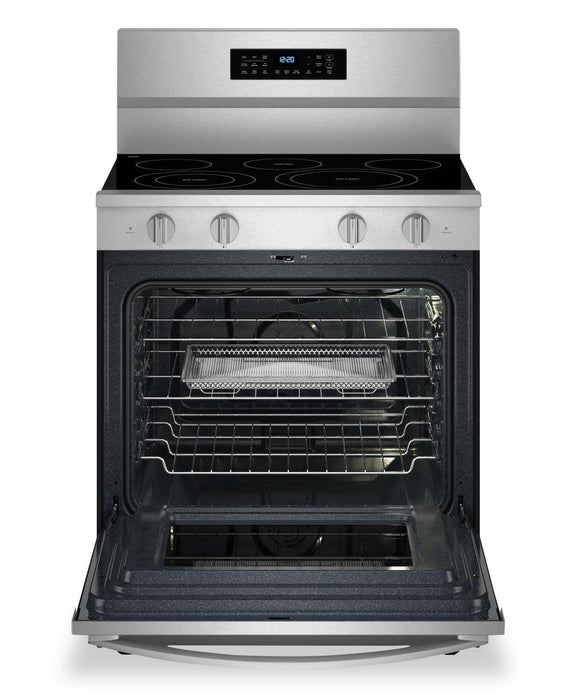 Whirlpool 30\" 5.3 Cu. Ft. Electric Range with No Preheat Air Fry - Stainless Steel - YWFES7030SZ