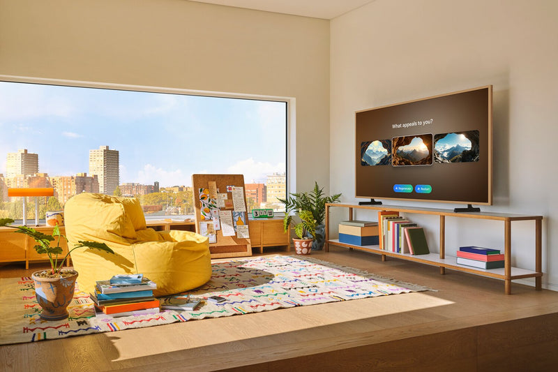 Samsung 65\" LS03F 4K QLED The Frame TV with Vision AI