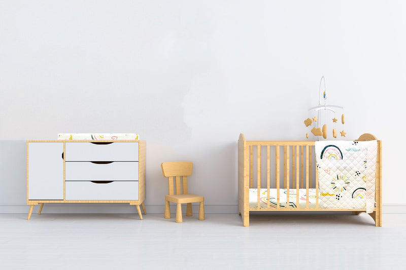 Luna 3-Piece Crib Bedding Set