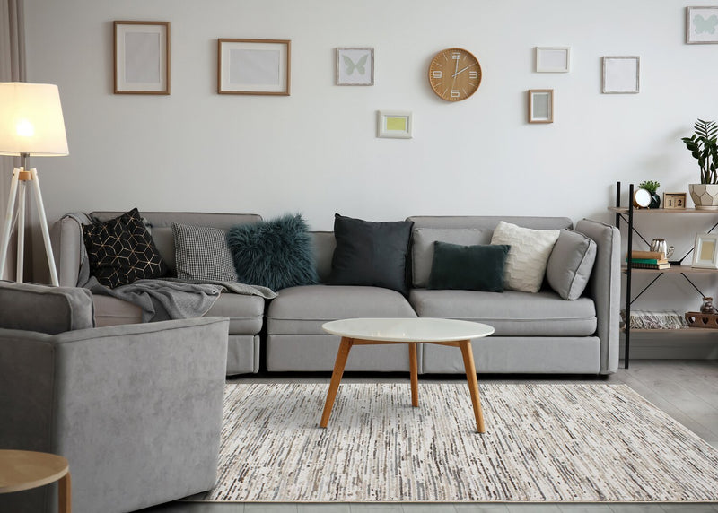 Perry Beige Area Rug - 8' x 11'