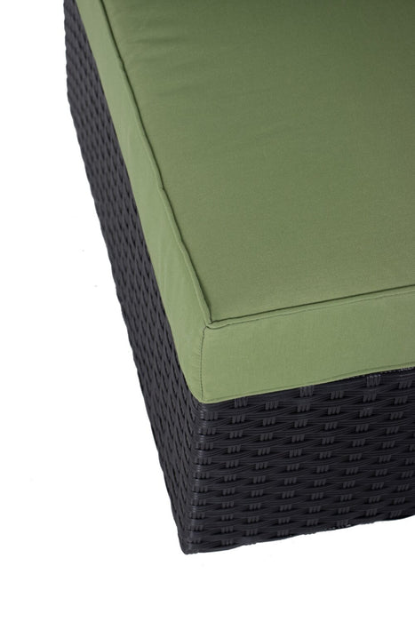 Barbados Armless Patio Chair – Green