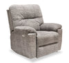 Canadian Made Fynn 40\" Dove Grey Chenille Fabric Power Reclining Chair with USB Port