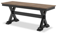 Raven Dining Bench, 48