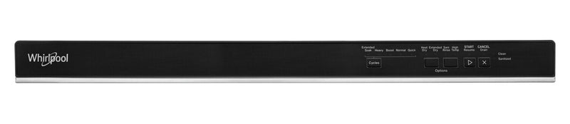 Whirlpool 24\" 55 dBA Built-In Top-Control Dishwasher - Fingerprint Resistant Stainless Steel - WDP54… 
