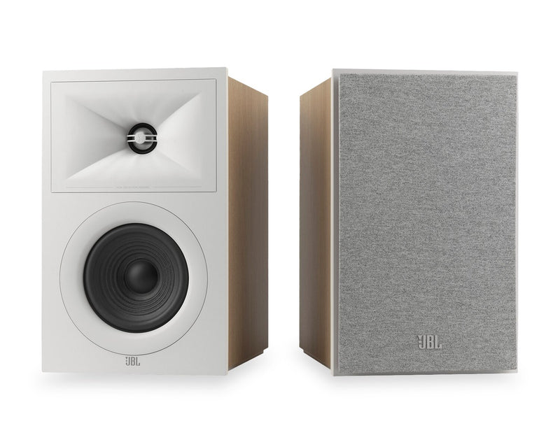 JBL Stage 250B 2-Way 5.25\" Bookshelf Loudspeaker Pair - White (JBL250BWHT)