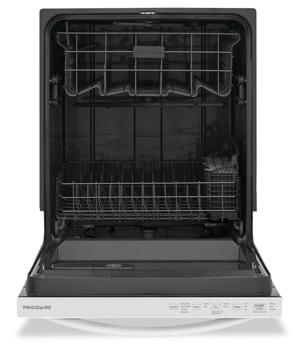 Frigidaire 24\" 52 dBA Built-In Top-Control Dishwasher - White - FDPH4316AW 