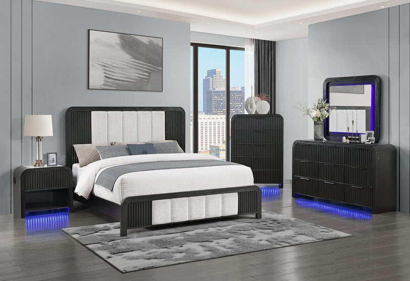 Kaleo Nightstand with Speaker and LED Light