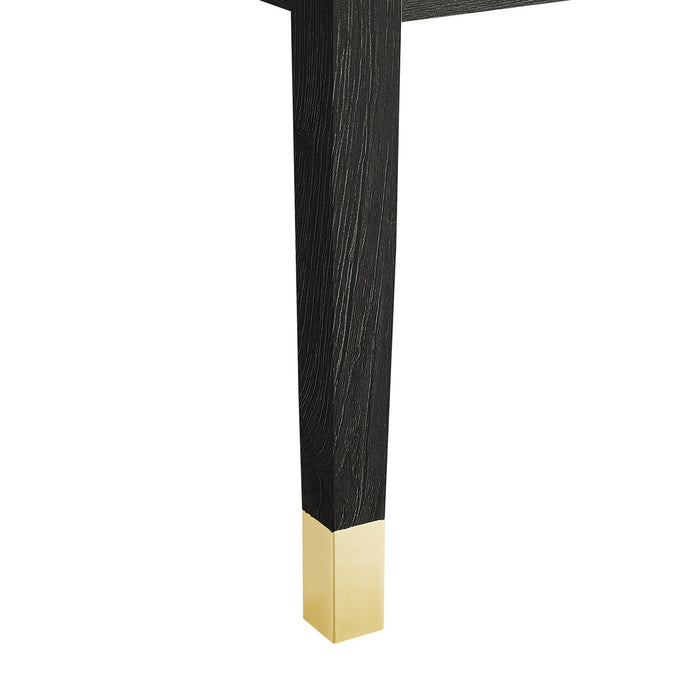 Alia Nightstand - Black Oak
