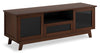 Heston 72\" Premium TV Stand with Storage – Medium Walnut 