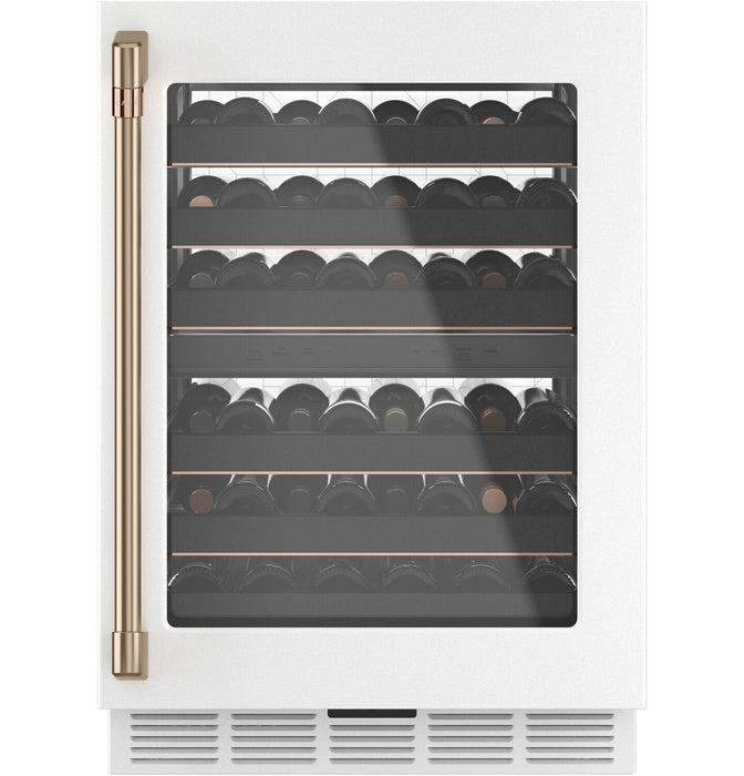 Cafe 24\" 4.7 Cu. Ft. Wine Chiller Refrigerator - White - CCP06DP4PW2 