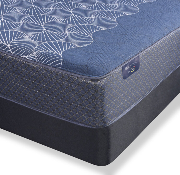 Serta Back Logic 5.0 Smooth Top Extra Firm Queen Mattress Set