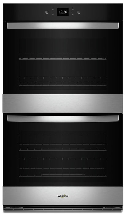 Whirlpool 27\" 8.6 Cu. Ft. Electric Double Wall Oven with Air Fry - Fingerprint Resistant Stainless S… 