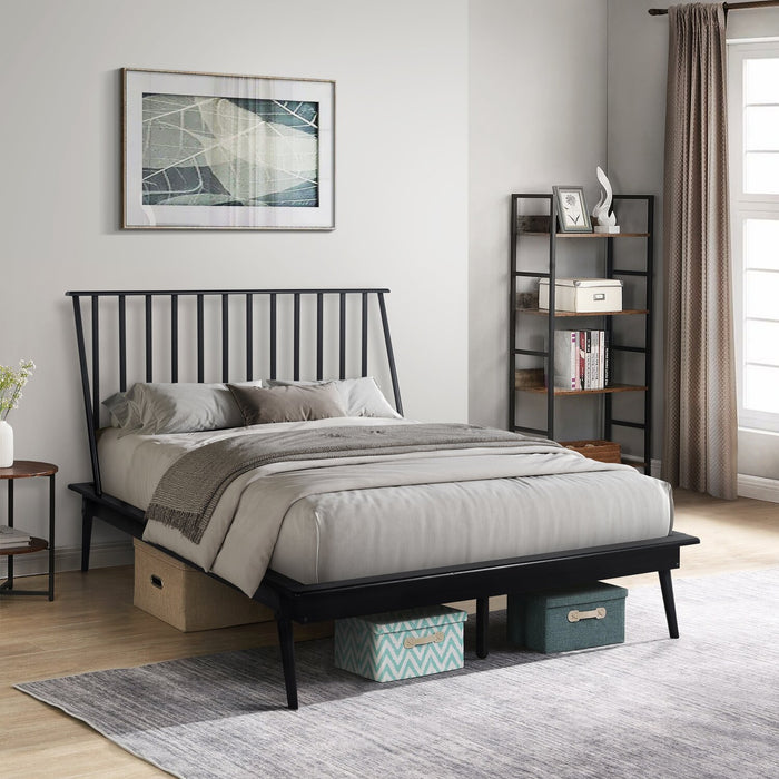 Milan Full Bed - Black 