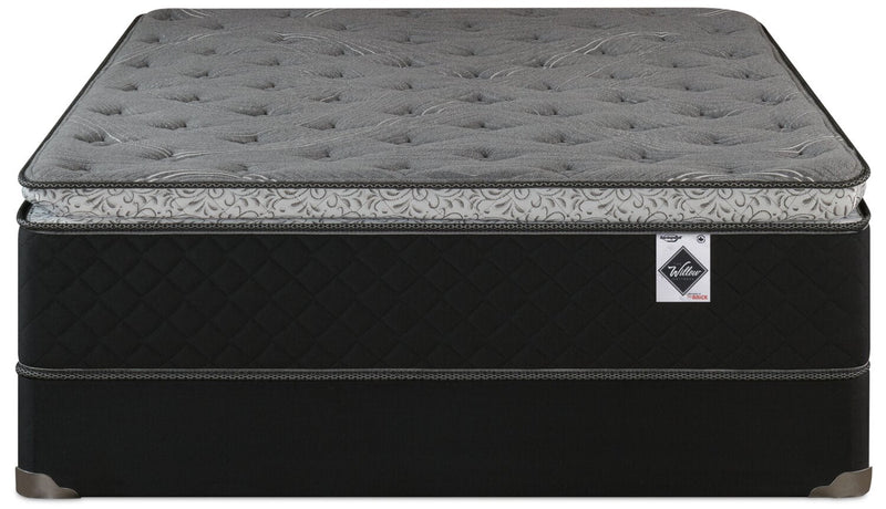 Springwall Sage Pillowtop Twin Mattress-in-a-Box Set 