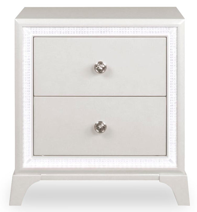 Halo 6-Piece King Bedroom Package - White