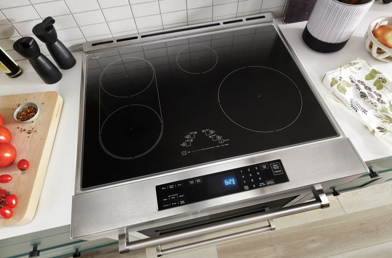 KitchenAid 6.4 Cu. Ft. Induction Range with Air Fry and AquaLift® - Stainless Steel - KSIS730PSS 