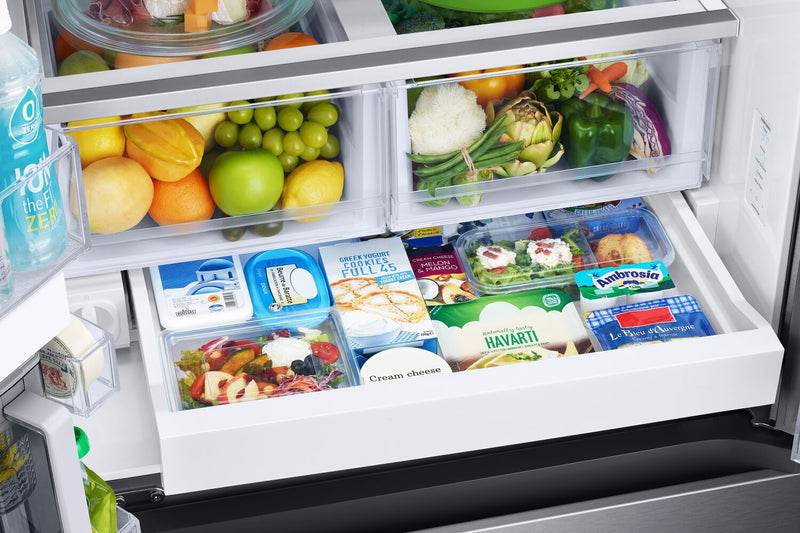 Samsung 33\" 24.5 Cu. Ft. French-Door with Beverage Center™ &AutoFillWaterPitcher Refrigerator - Stai… 