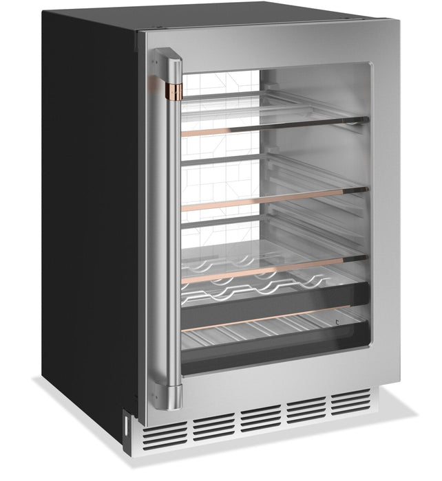 Cafe 24\" 5.1 Cu. Ft. Beverage Centre Refrigerator - Stainless - CCP06BP2PS1 
