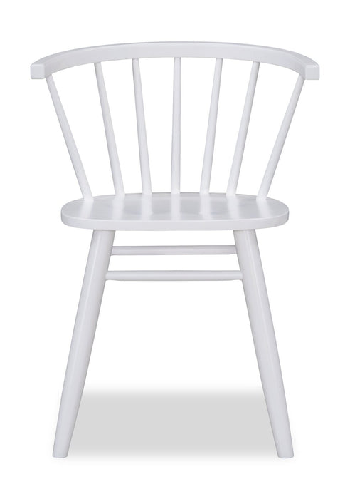 Remi Spindle Dining Chair - White