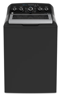 GE 4.9 Cu. Ft. Top Load Washer and 7.2 Cu. Ft. Electric Dryer – Diamond Grey