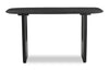 Abbot 55” Modern Solid Wood Sofa Table - Black