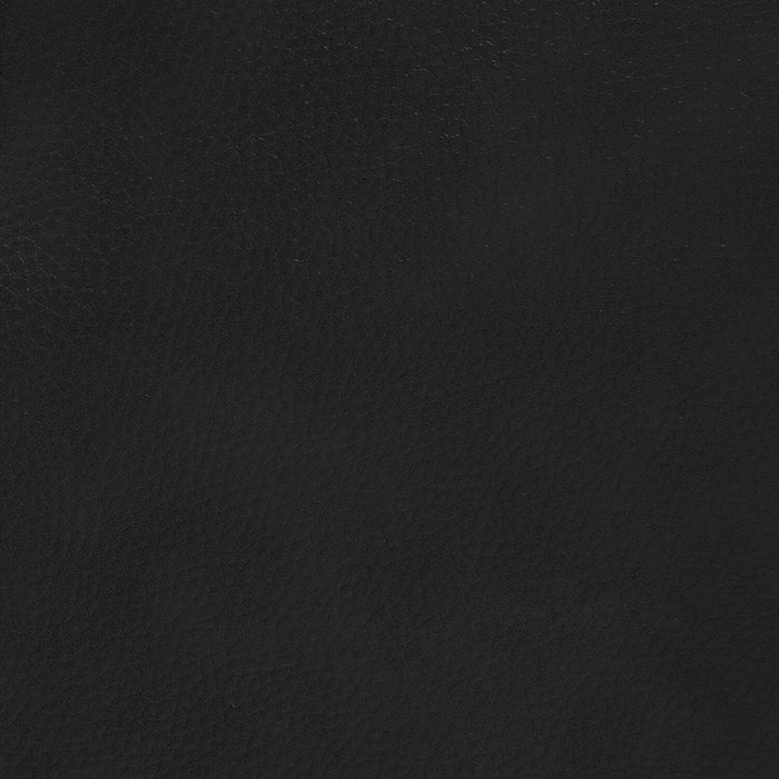 Sorrento 6-Piece Genuine Leather Sectional - Black