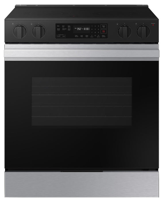Samsung Bespoke 6.3 Cu. Ft. Smart Electric Range - NSE6DG8100SRAC