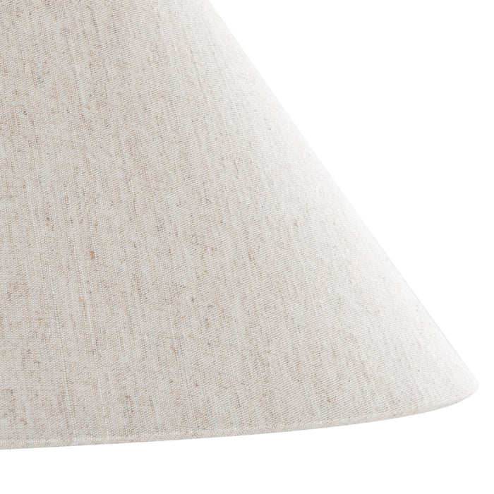 Rachel 28\" Contemporary Table Lamp with Linen Shade – Brass