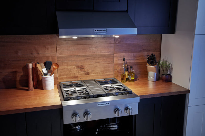 KitchenAid 30\" Commercial-Style Under-Cabinet Range Hood - KVUC600KSS 