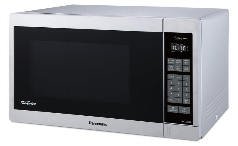 Panasonic 1.3 Cu. Ft. 1,200 W Genius® Countertop Microwave - NNSC669SC