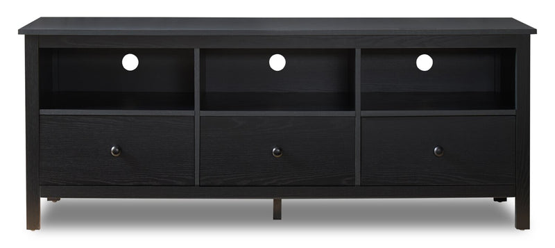 Renner 58\" Modern TV Stand with Storage for TVs up to 58\"- Matte Black