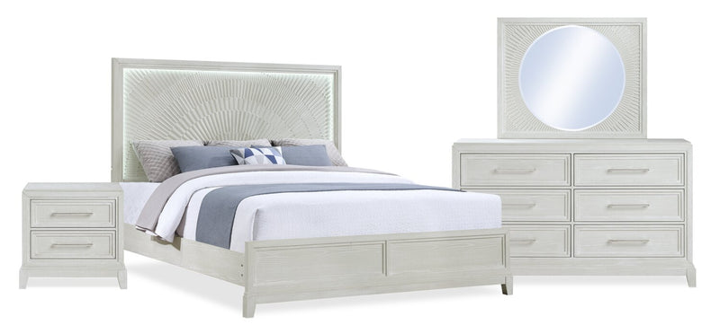 Vida 6-Piece King Panel Bedroom Set