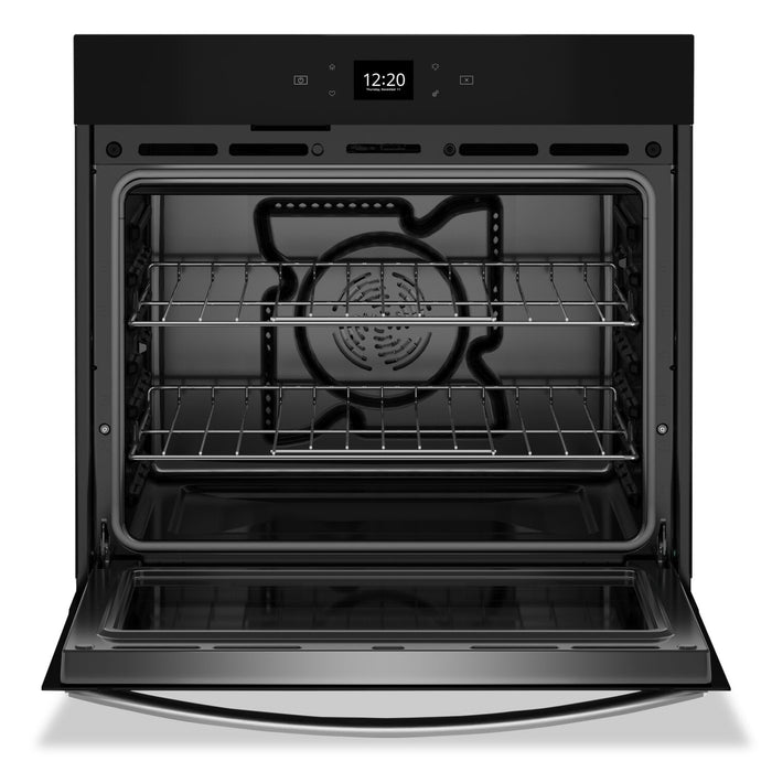 Whirlpool 30\" 5 Cu. Ft. Electric Single Wall Oven with Air Fry - Fingerprint Resistant Stainless Ste… 