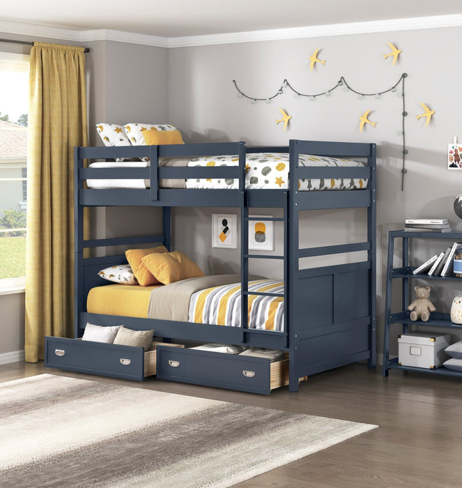 Quinn Set of 2 Trundle Drawers - Blue