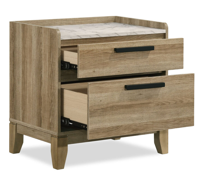 Sable Nightstand - Light Brown